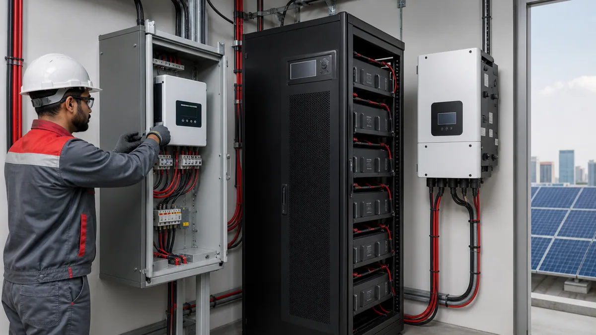 How to Convert Existing UPS to Solar UPS
