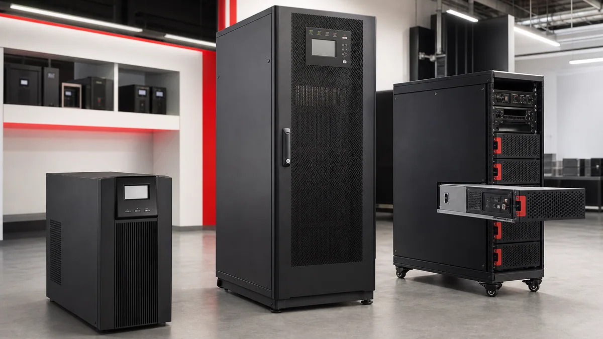 Online UPS vs Offline UPS vs Modular UPS