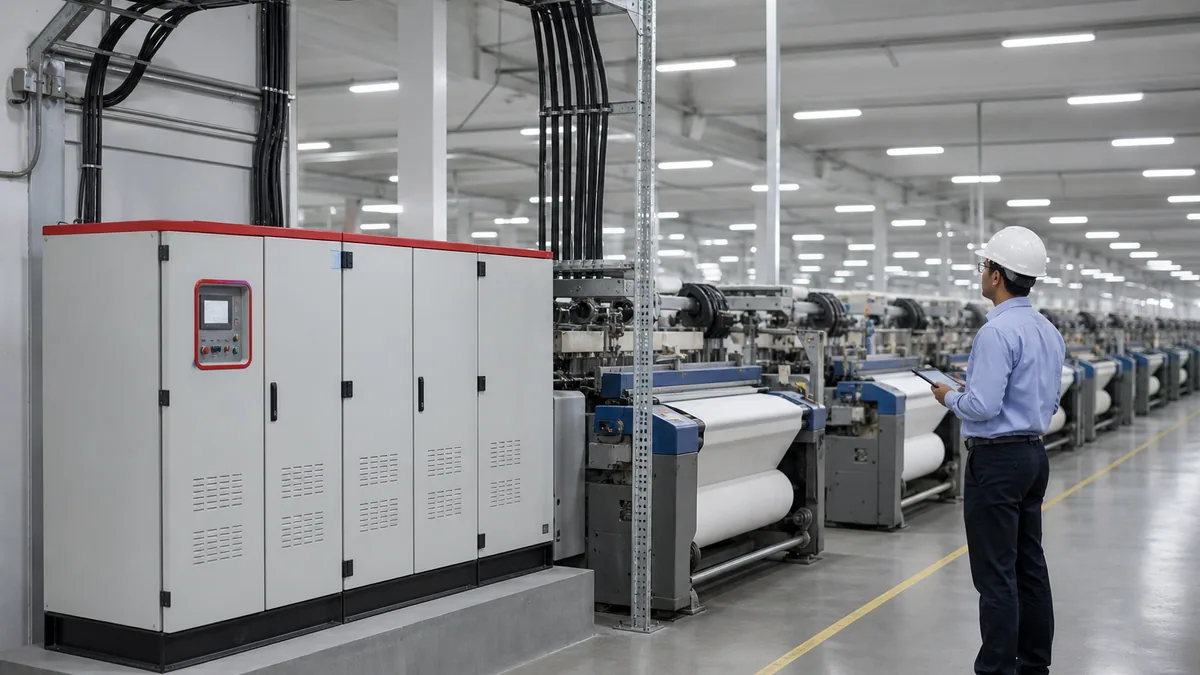 Servo Stabilizer for Textile Machinery