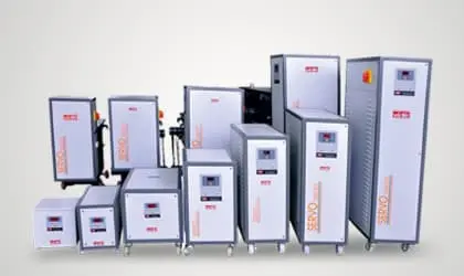 Air Cooled / Oil Cooled Servo Stabilizer