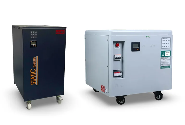 Adroit static voltage stabilizer for fast voltage correction