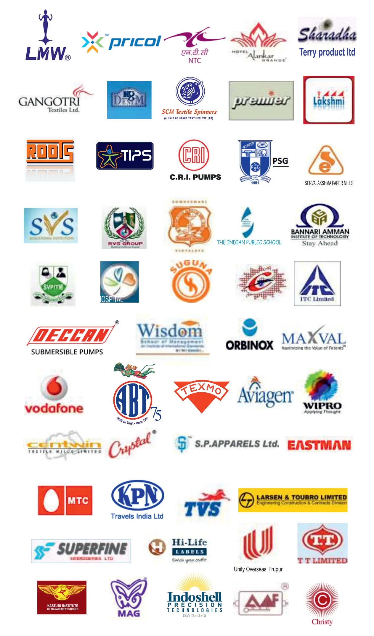 Adroit Power Systems client portfolio